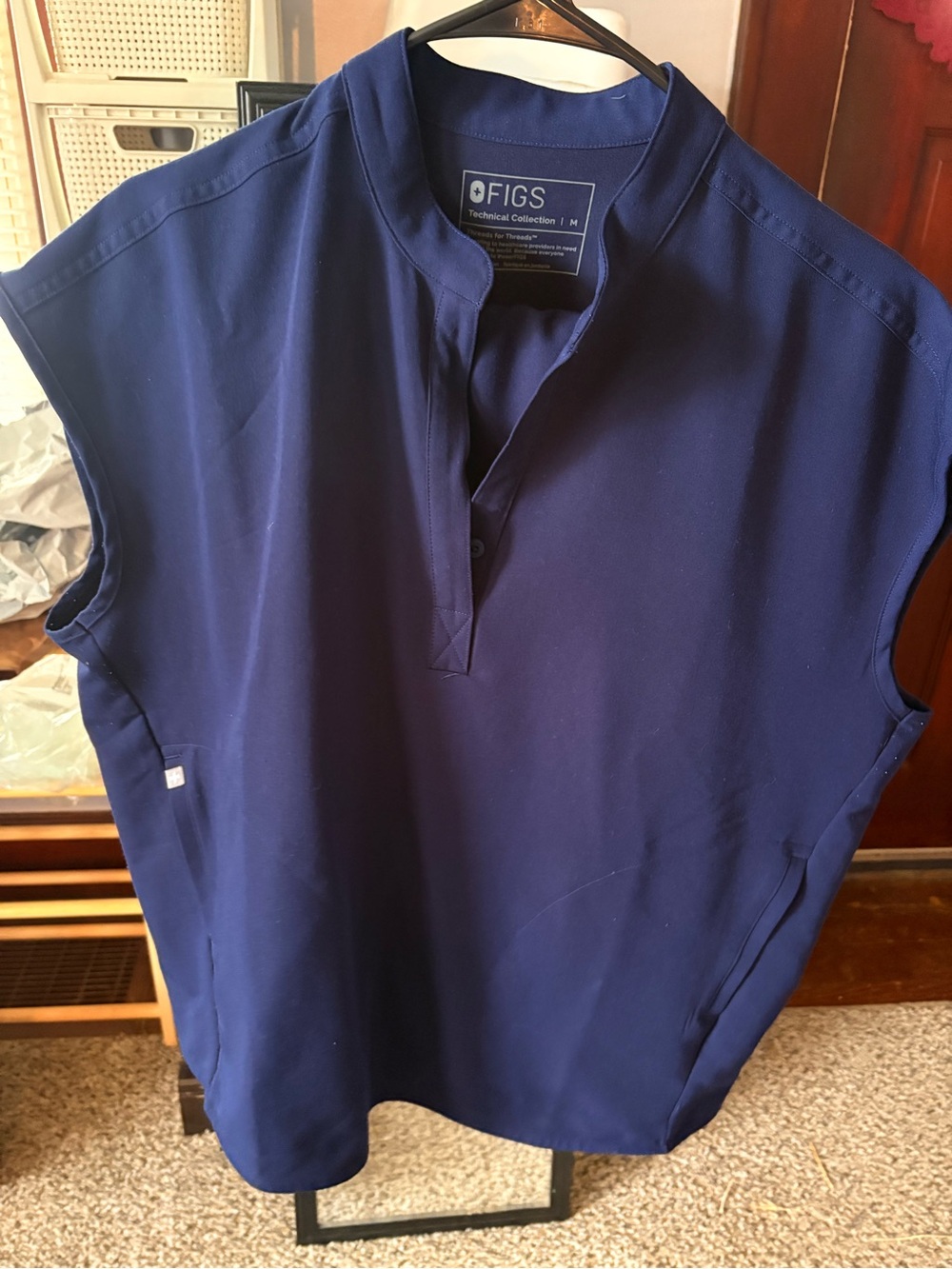 FIGS Women Navy SET PETITE